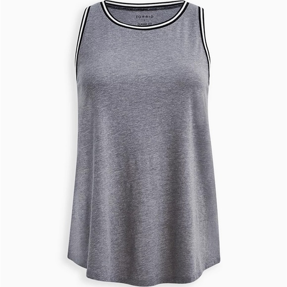 Torrid Grey Tank - Plus Size 00 - Picture 3 of 7